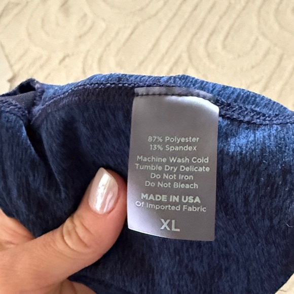 Bombshell Navy Blue Bra Tank - Picture 5 of 5